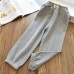 【18M-6Y】Kids Casual Solid Color Sweatpants Comfortable Pants