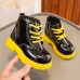 Kids Fashion Colorful PU Boots