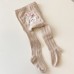 Girl Cute Cotton High Stretch Rabbit Jacquard Anti-pilling Tights